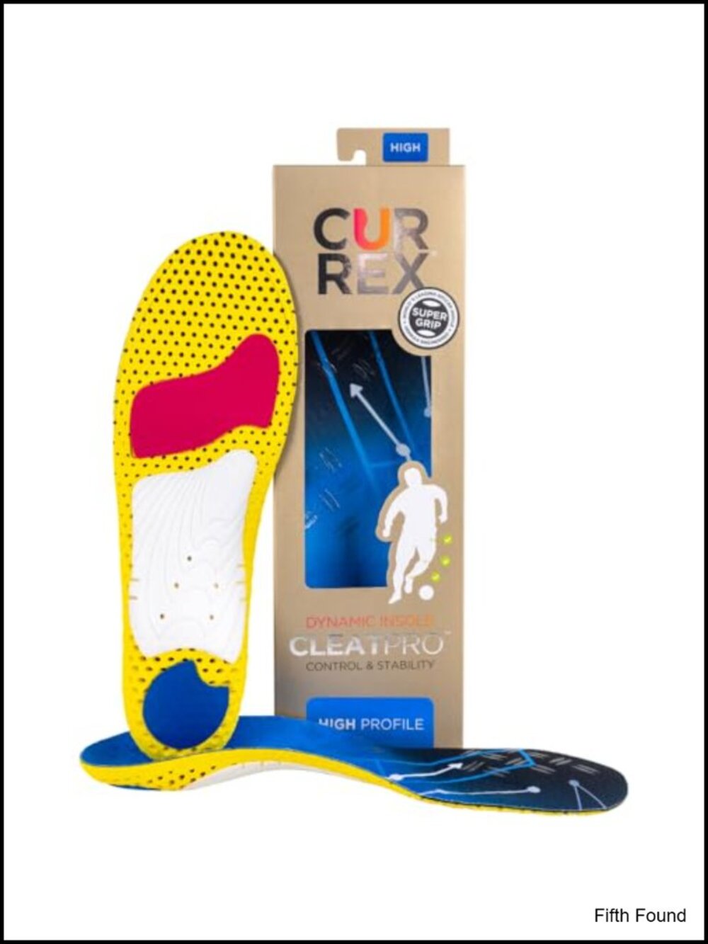 CURREX CLEATPRO Arch Support Insoles High Arch Men Women Medium